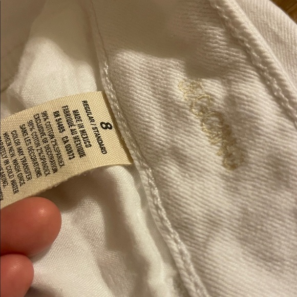 American Eagle Outfitters Women’s White Jeans - Picture 3 of 4